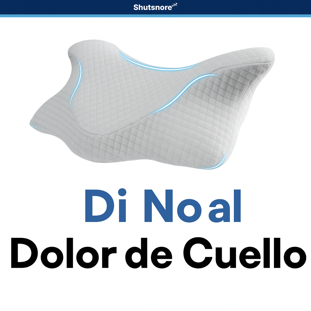 Almohada de Soporte Libre de Ronquidos